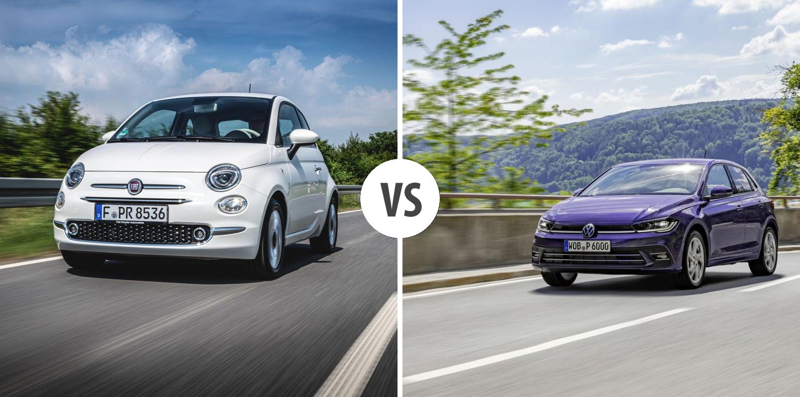 Fiat 500 vs Vw Polo