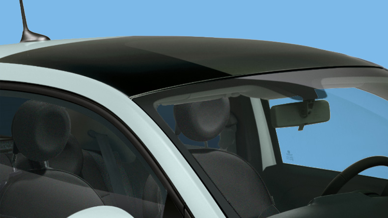 Fiat 500 Dolcevita Panoramic Glass Roof