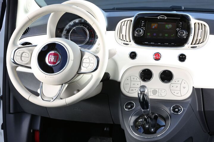 Fiat 500 Lounge Interior Upgraded Trim