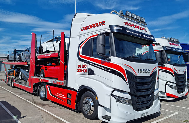 Car Transporter Delivery Truck